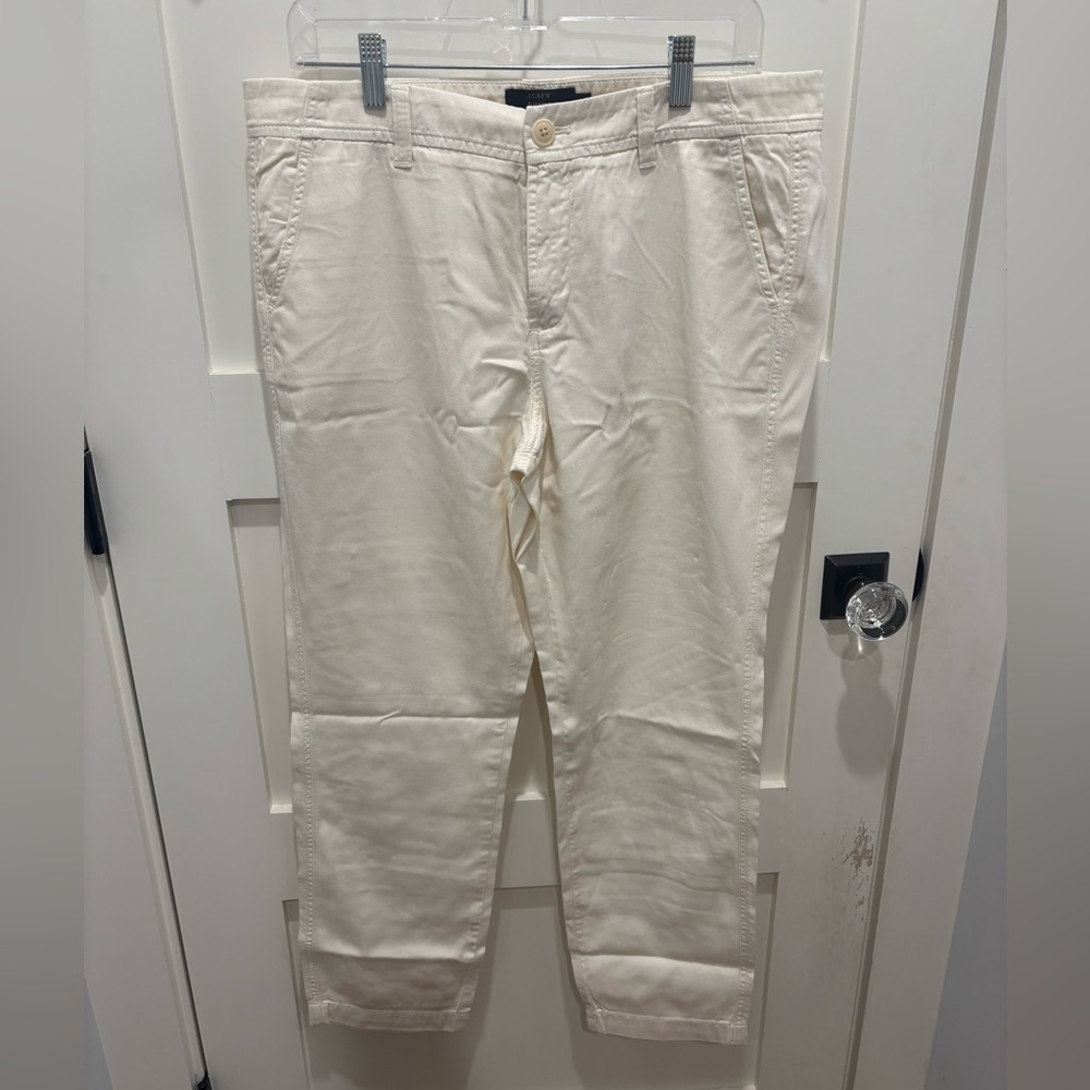 J. Crew Women's Off-White Chinos